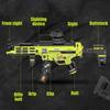 Moc Militär Mp5 Kriss Vector Maschinenpistolen Modell Mini Größe Bausteine Diy Waffe Mikro Steine Spielzeug Kind Junge Geburtstagsgeschenk