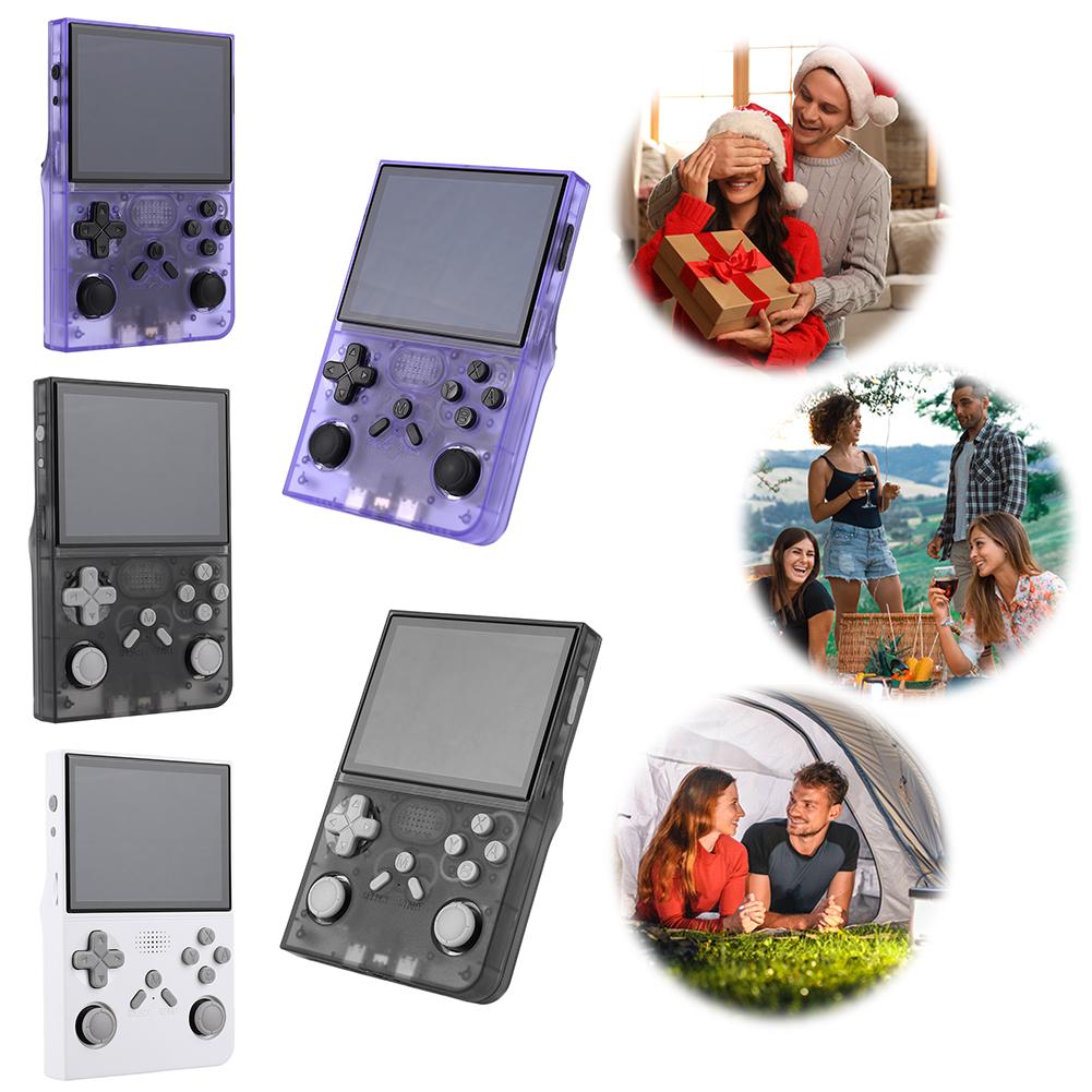 Retro Handheld Video Game Console 3.5 Inch IPS Screen Handheld Console Linux System Portable Pocket Arcade