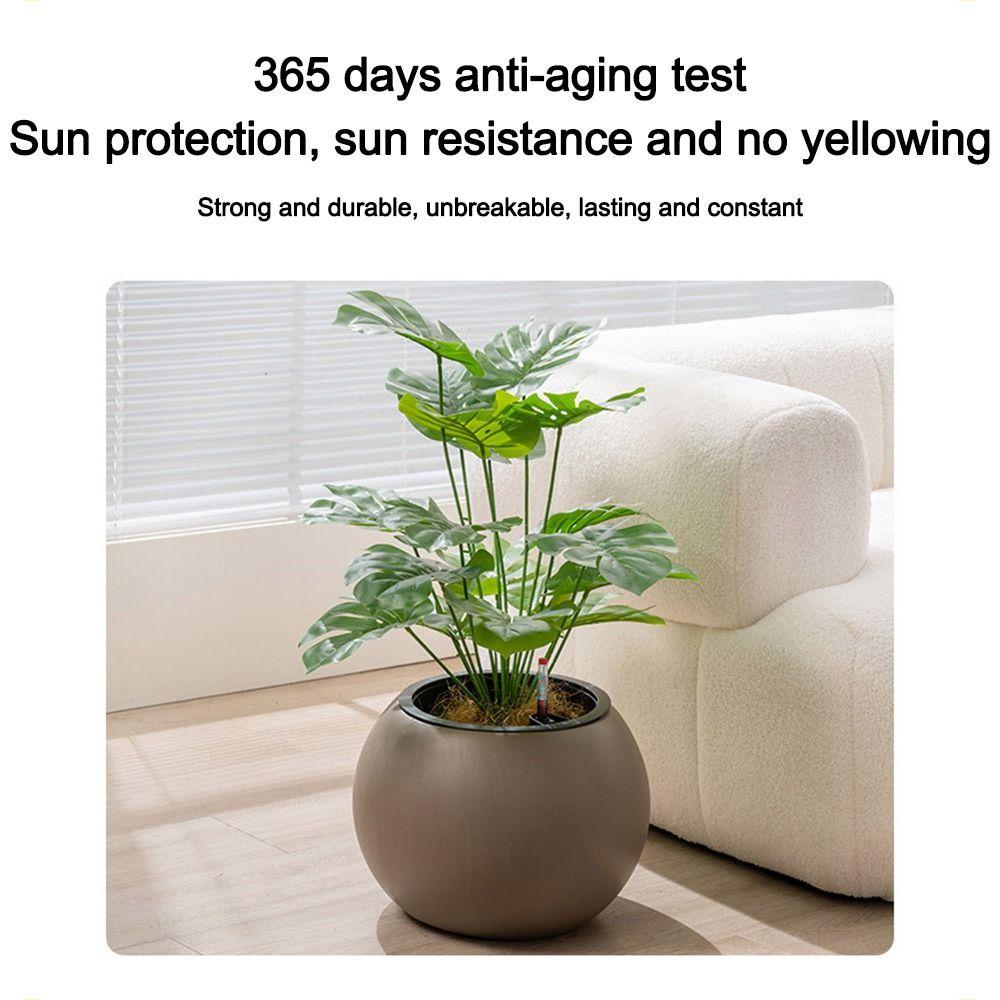 Plastic Automatic Watering Flower Pot Lazy Water Storage Flower Pot New Potted Flower Pot  Garden