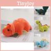Adorable Plush Dinosaur Keychain Cute Plush Toy Doll Girls Gift In Various Colors