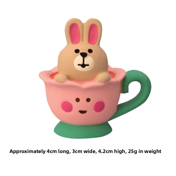 Alice Garden Bunny Resin Sculpture With Unique Craftsmanship For Gift Ideas