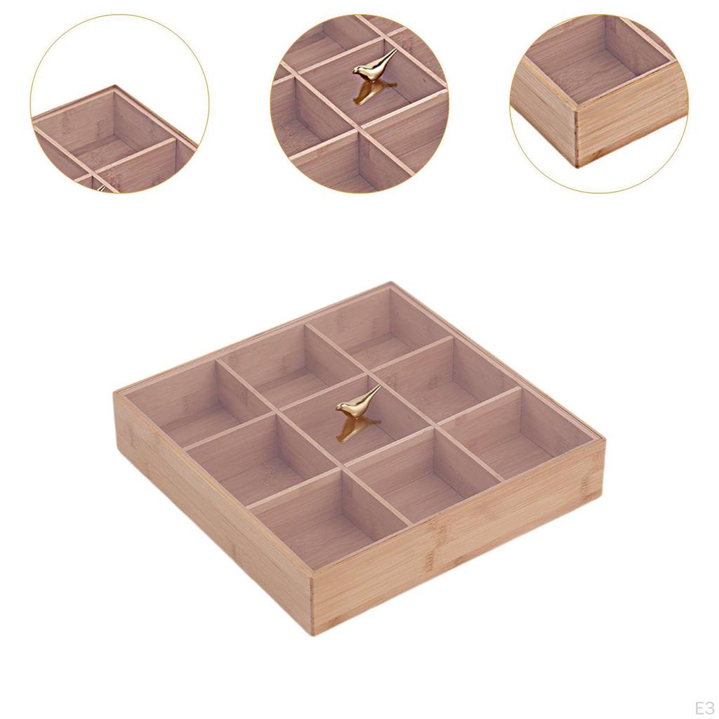 Deluxe Wooden Snack Tray Assortment