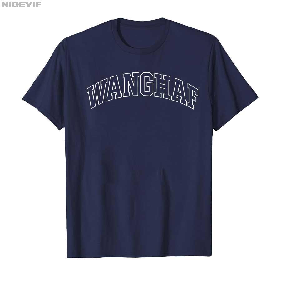 WANGHAF T-shirt For Men Women 100% Cotton T Shirts Short Sleeve Tops 0928-1