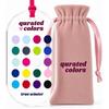 Color Analysis Oval Template Card - 12 Portable Guide for Clothing and Makeup Color Matching