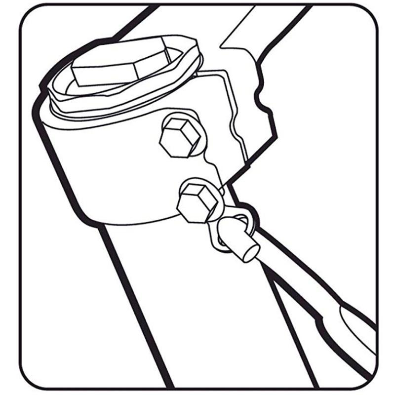 

1 Pair Carbon Steel Tie Down Strap Rings For Motorcycle Dirt Bike Atv Utv