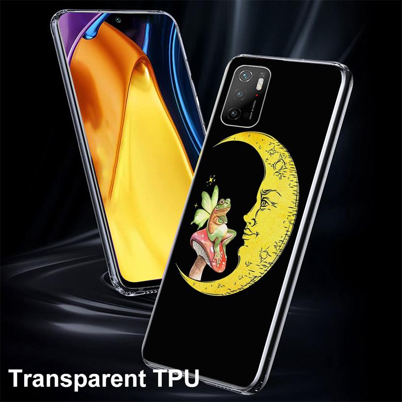 Cottagecore Frog Mushroom Kawaii Phone Case For Xiaomi Poco X7 X6 X5 Pro F7 Ultra Redmi 15C 15 13C 13 12C 12 10 10A 10C 9 9A 9C