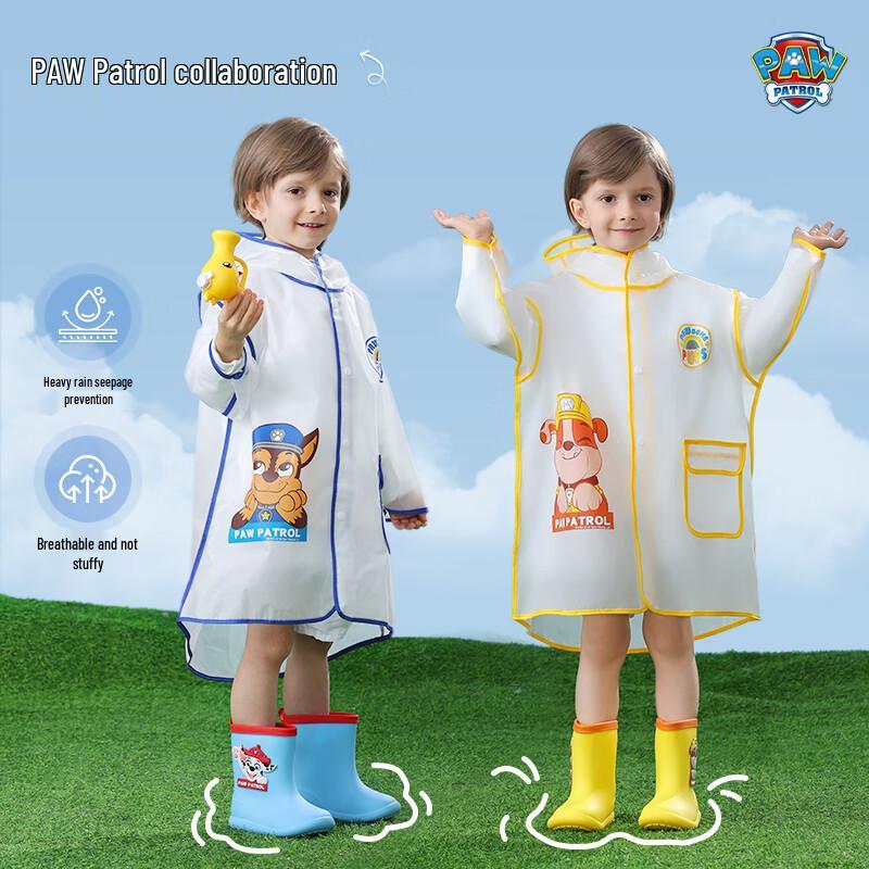 Poncho antipioggia spezzato per bambini Paw Patrol Peppa Pig
