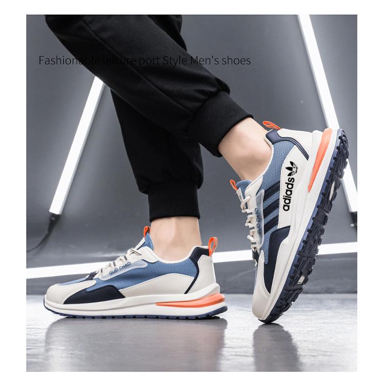 Męskie buty Adidas z edycji specjalnej, siateczkowe, oddychające, casualowe buty do jazdy na deskorolce na lato