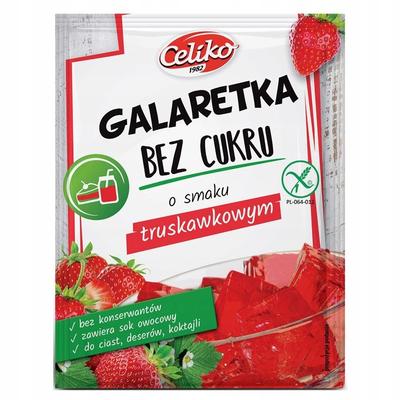 Celiko Sugar-free Gluten-free Strawberry Jelly 14g