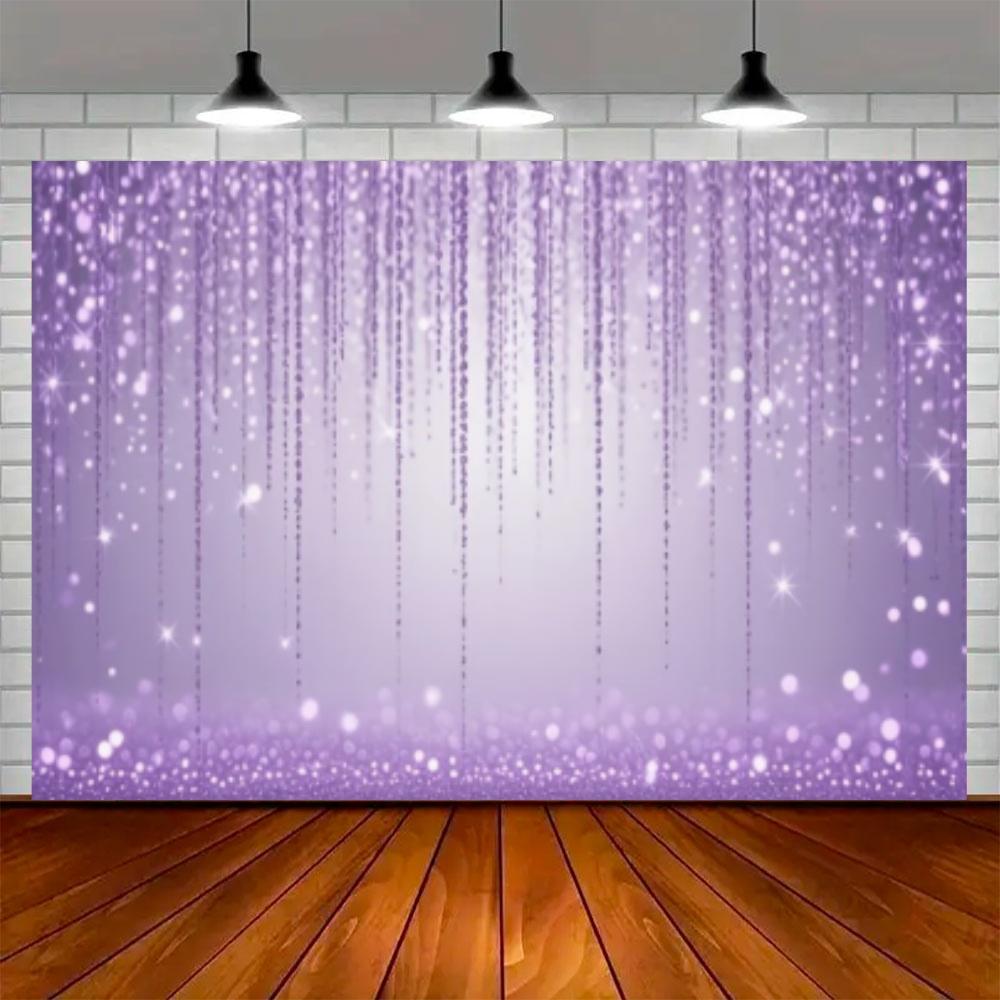 Colorful Sparkling Background Girl Dreamy Rainbow Color Party Decoration Backdrop Wedding Adult Celebration Banner Supplies Prop