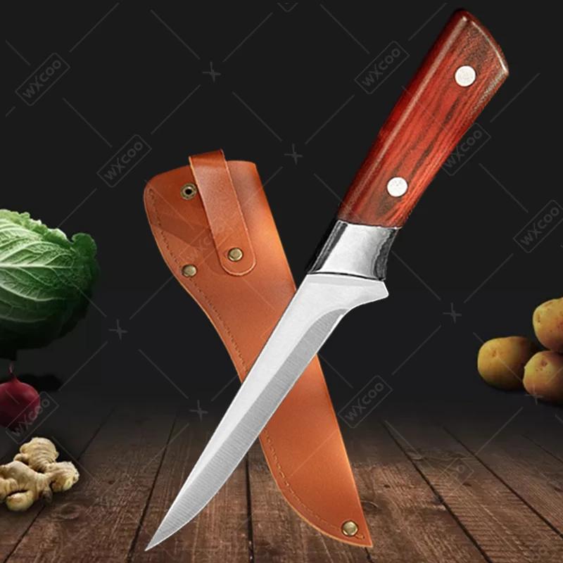 Japanese Kitchen Knife Professional Chef Knife Boning Knives Meat Cleaver Butcher Plastic Handle Kitchen Knives and Accessories