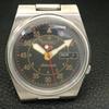 GENUINE VINTAGE SEIKO 5 AUTOMATIC JAPAN MENS 7019A BLACK DIAL WATCH a702396-5 R124-a702396