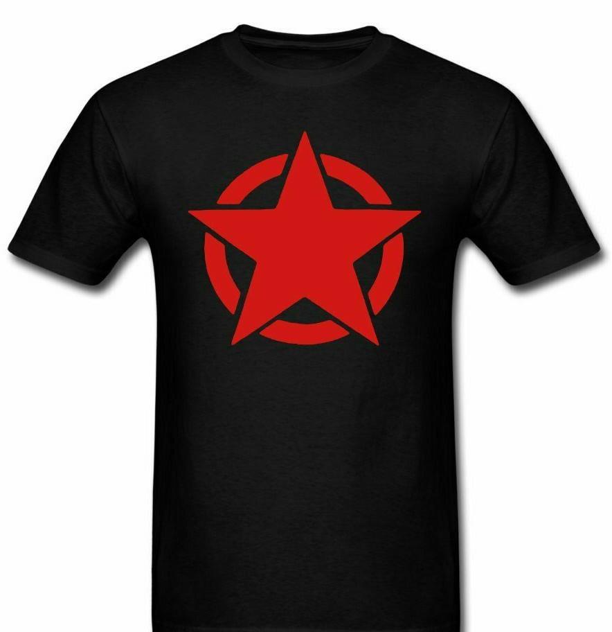 Anarchy Star Protest Red star t shirt Tee M