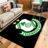 Shamrock Rovers Pattern Rug Floor Mat for Living Room or Bedroom Soft and Comfortable Carpet a Gift for Birthday and Holiday.