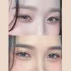5 Pairs Korean Reusable Fake Eyelashes for Girl Group Thin Transparent Stem Cross Eyelashes Natural U-shaped Lashes Makeup Tools