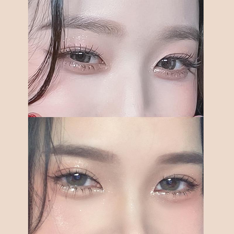5 Pairs Korean Reusable Fake Eyelashes for Girl Group Thin Transparent Stem Cross Eyelashes Natural U-shaped Lashes Makeup Tools