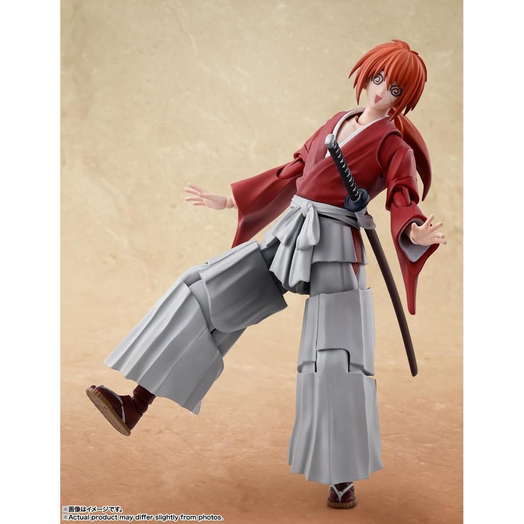 S.H. Figuarts Rurouni Kenshin -Meiji Swordsman- Kenshin Himura 135mm PVC & ABS Painted Action Figure