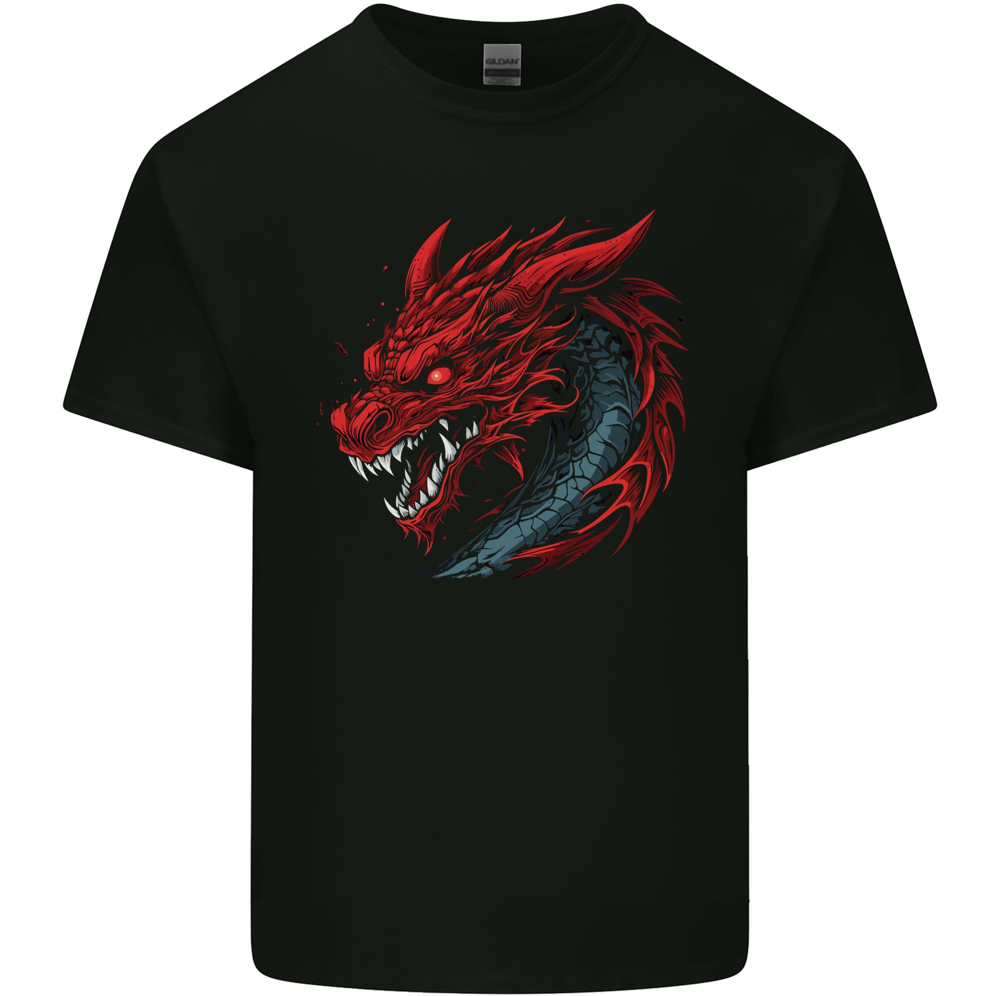 Extreme Dragon Head Unisexs Light Cotton TShirt S
