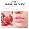 ANAiRUi Strawberry & Vitamin C Lip Scrub & Lip Mask Set, Overnight Hydrating Lip Treatment Kit 30g