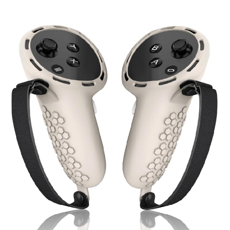 Anti Slip Silicone Cover Shell for Quest3 VR Controllers Game Handle Secure Grip 1