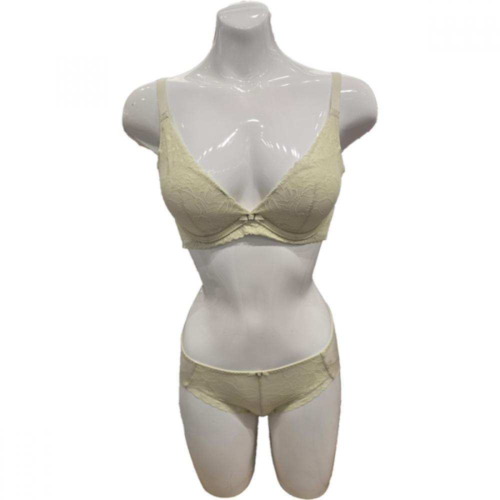 

Triumph 26ss Air Blossom Deep V Bra No Line Panty Set Tfwbr121tfwbp121 Lm 85B/100