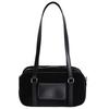 Autumn and winter suede fashion versatile bowling bag women's large-capacity single-room underarm handbag