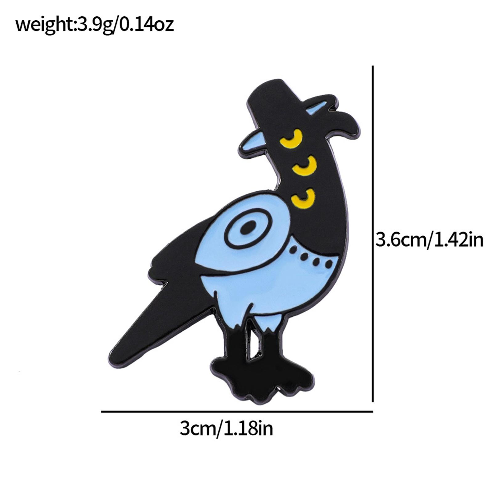 

Металлический значок Анимационный персонаж Сплав Брошь Аксессуары One Size