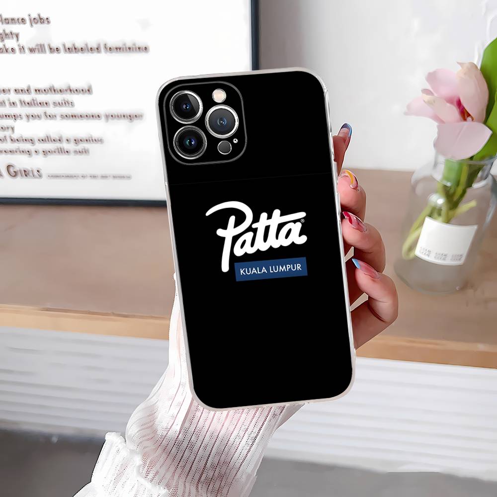 Fashion P-patta For iPhone 17 16 16e 15 14 13 12 11 Pro Max Mini Plus Phone Case
