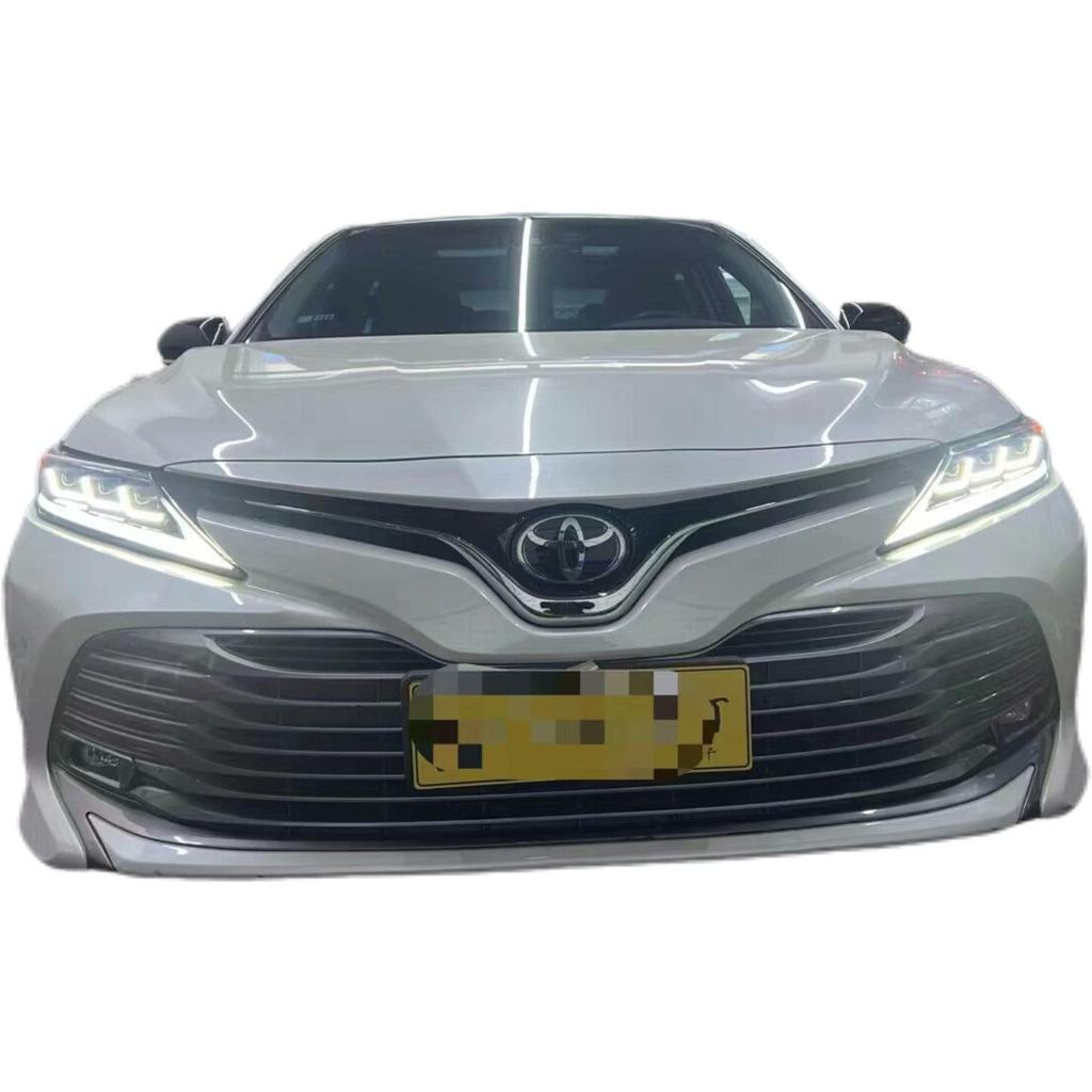 LED Headlight Assembly for 2018-2020 Toyota Camry (US Version, Three-Lens, White)