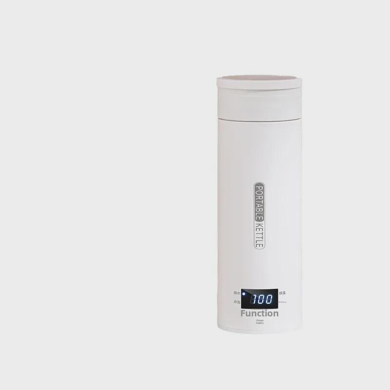 Mini Portable Electric Kettle with Thermostat - 110V US Standard, Ideal for Travel and Office