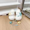 Starfish & Seashell 3D Shoe Buckle Set for DIY Shoe Decoration