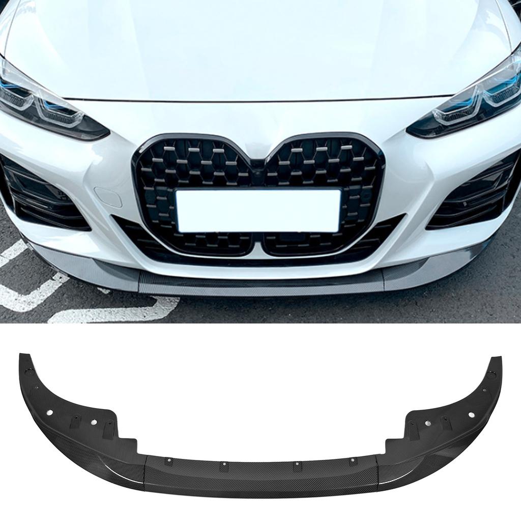 3PCS Front Bumper Splitter Lip Spoiler Replacement For 4 Series 2 3 6 M Sport 2020‑2023