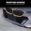Real Carbon Fiber Car Front Bumper Lip Spoiler Trim For BMW 5 Series G60 2024 Sport Version Accessories