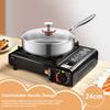 Non Stick Frying Pans Cooking Steak Skillet Non-Stick Even-Heating Cookware Pot Stove Frying Pan With Lid For Kitchen Cooking