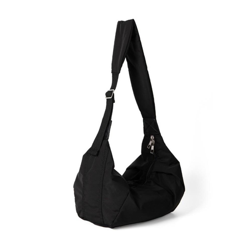 New Large Capacity Down Crossbody Bags Versatile Lightweight Shoulder Bag Casual Simple Dumpling Bag For Women Men