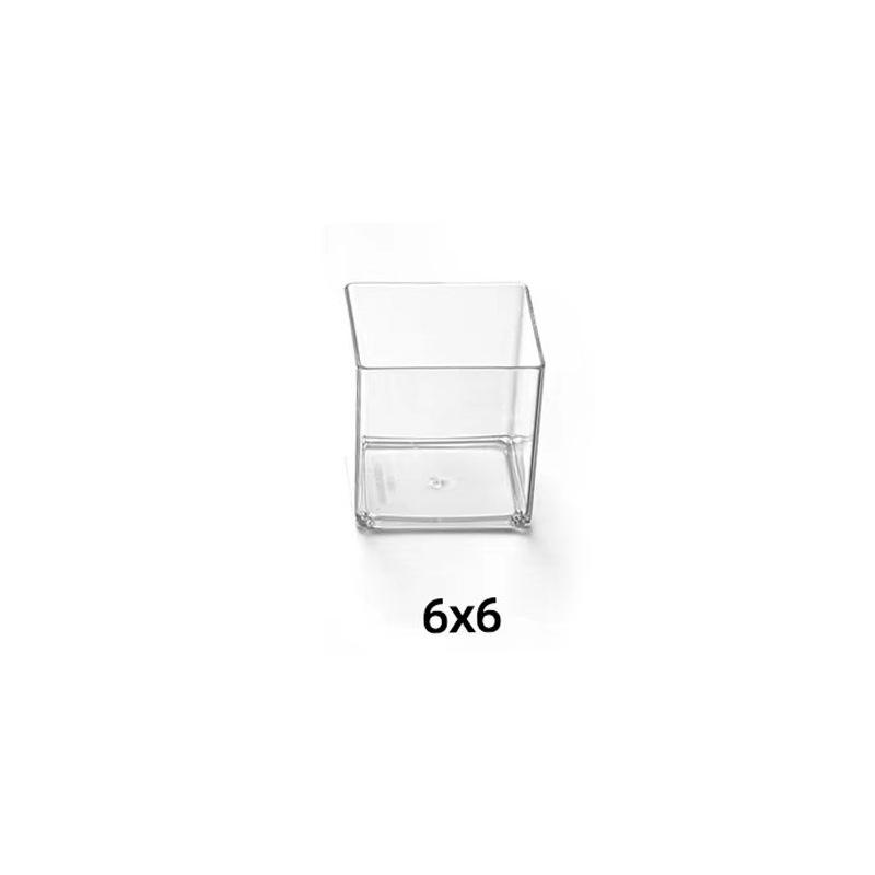 Acrylic Transparent Flower Bucket - Pressure and Drop Resistant for Indoor Decoration and Floral Arrangements