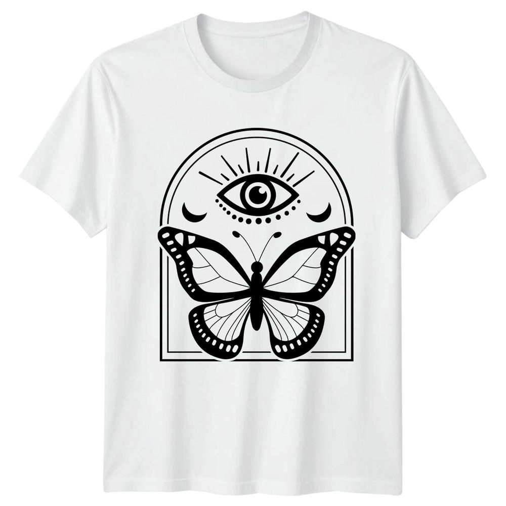 Butterfly Eye Mystic TShirt Witchy Aesthetic Tee S
