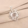 Selenite Gemstone 925 Sterling Silver Jewelry Handmade Designer Pendant Necklace CP-1-46