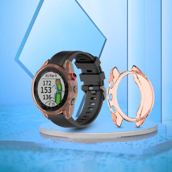 Protective Shell Clear Anti-scratch TPU Watch Case Cover Protector for Garmin Approach S62
