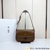 25 new BOX tofu bag single shoulder diagonal span underarm women's bag retro versatile small square bag cowhide women's bag