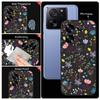 Small Flowers Print Lanyard Case For Xiaomi Poco X6 X5 F6 14T 13T Pro Redmi Note 13 14 4G 12 13 14 Pro Plus 5G TPU Phone Cover
