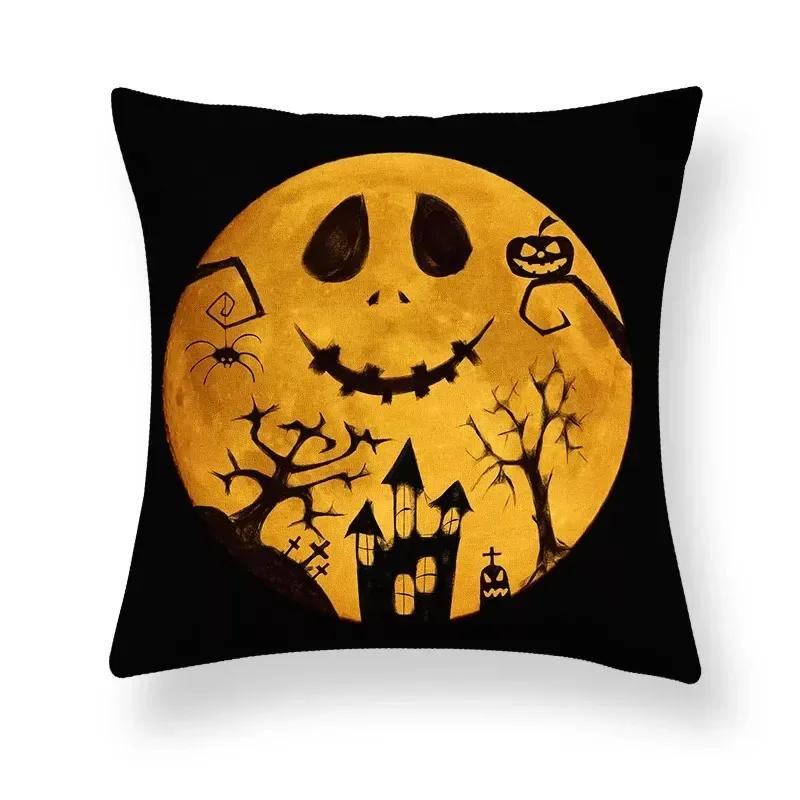 Halloween Horror Ghost Hand Pattern Office Living Room Sofa Car Decorative Pillowcase