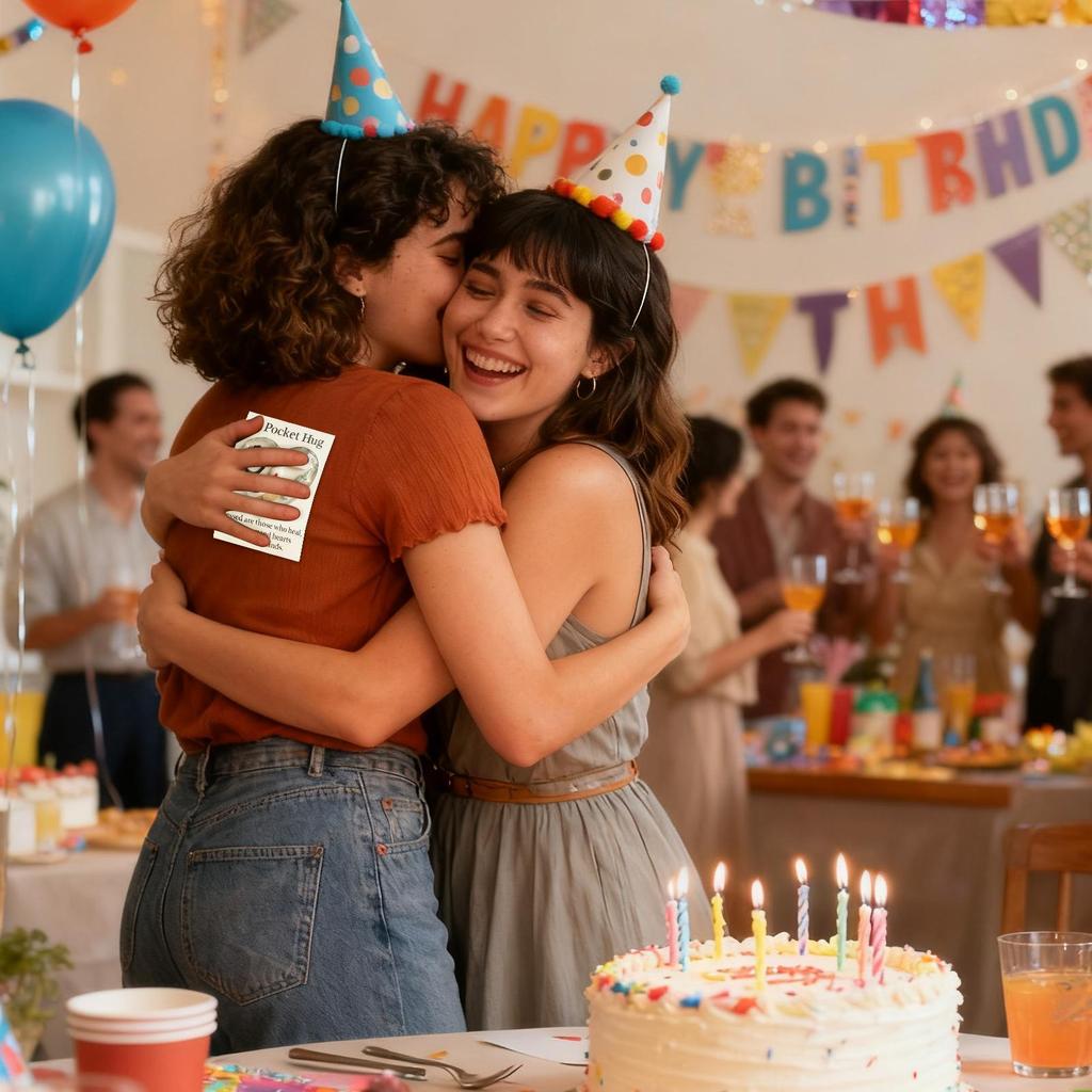 Emotional Hug Card Inspirational Heartwarming Pocket 3D Heart Hug With Card For Teens Boys Girls Students Adults Friends Him Her