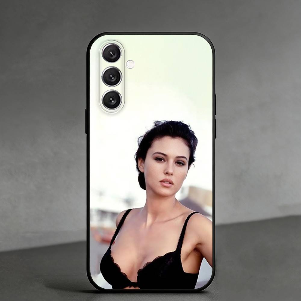 

M-Monica Bellucci Phone Case For Samsung Galaxy A91,80,73,72 ,71,53,52,32 ,31,22,21s,20,Soft Black Case Samsung a32 5g