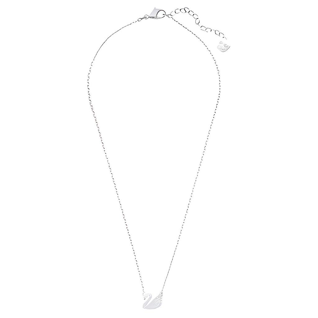 Swarovski Swan Necklaces Womens Silver