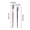 Eyelash Beauty Separator Portable Eyelash Brush Comb Mascara Curl Eye Lash Stainless Steel Eyelash Combing Tools