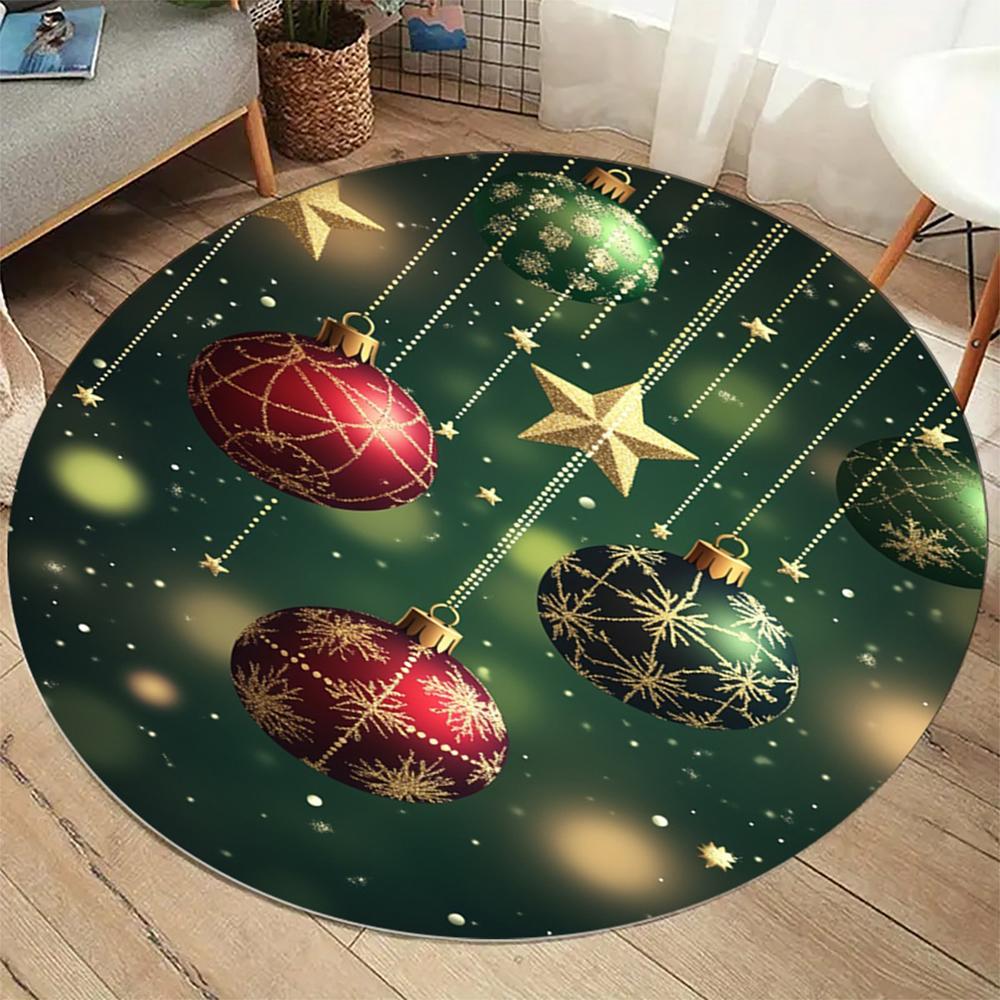 

Christmas Area Rugs: Cozy Decor for Your Holiday Home Bedroom room floor mats New Year home decoration 60cm