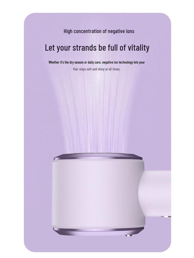 Top-Spec Bladeless Hair Dryer: High-Speed, Negative Ion, Quick Dry, Strong Airflow, Powerful Home Hair Care
