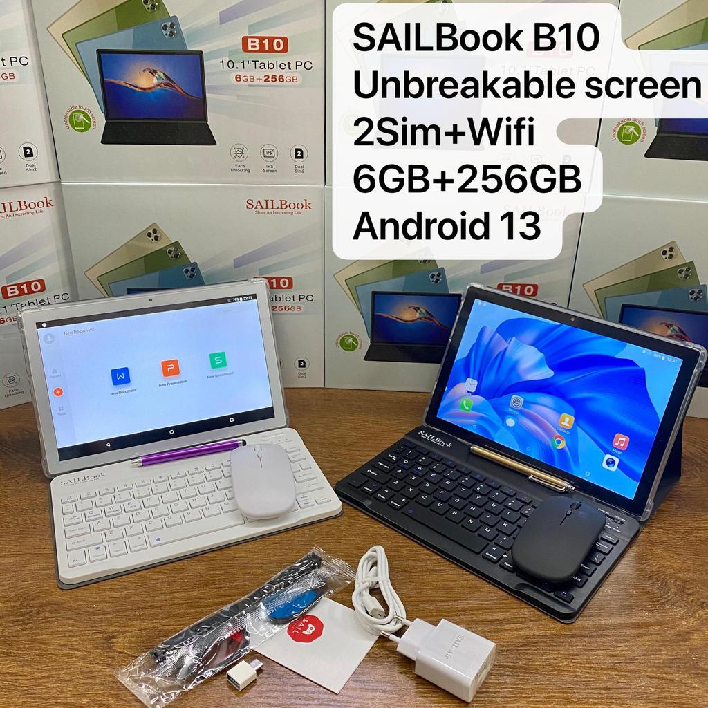 SAILBook B10 Tablet: 10.1" Unbreakable Screen Model