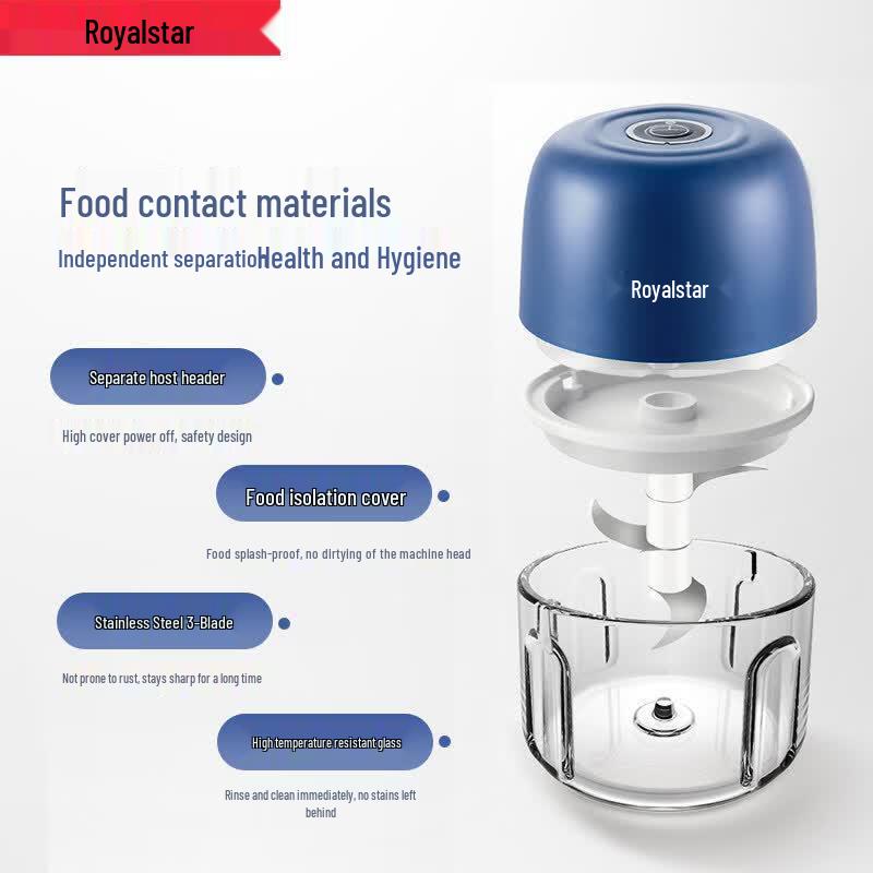 Electric Silicone Garlic Mincer